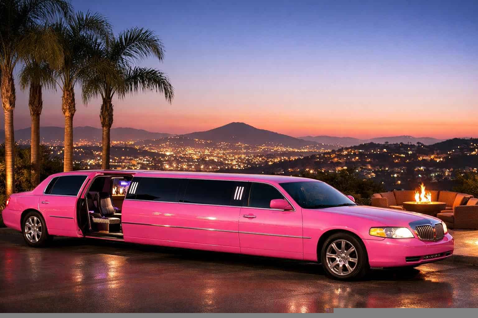 Pink Limo Service La Mesa CA