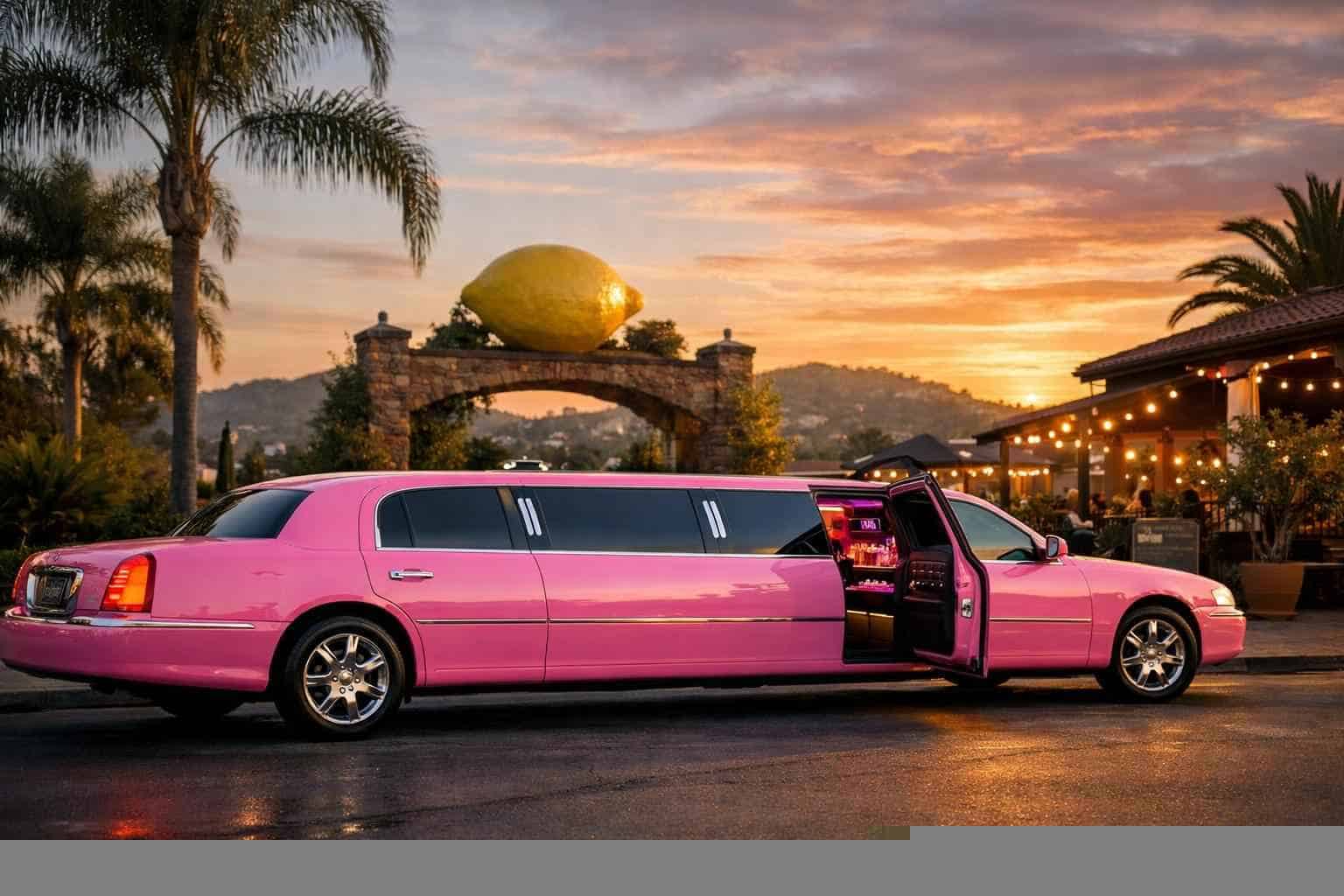 Pink Limo Service Lemon Grove CA