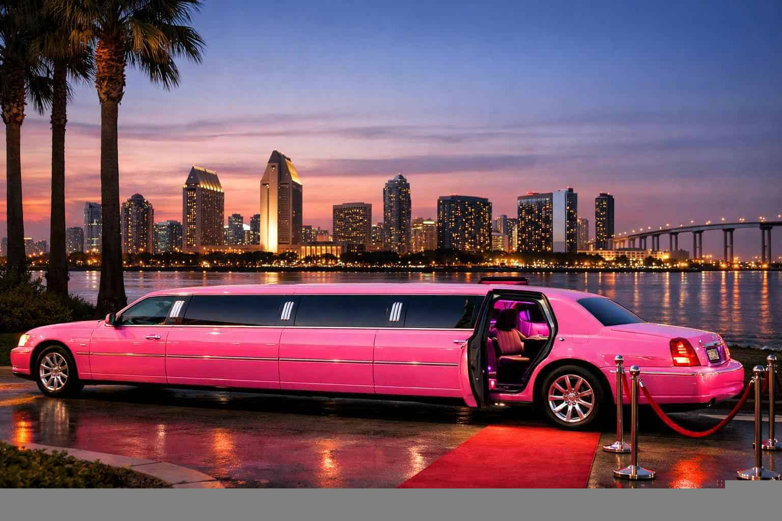 Pink Limo Service National City CA
