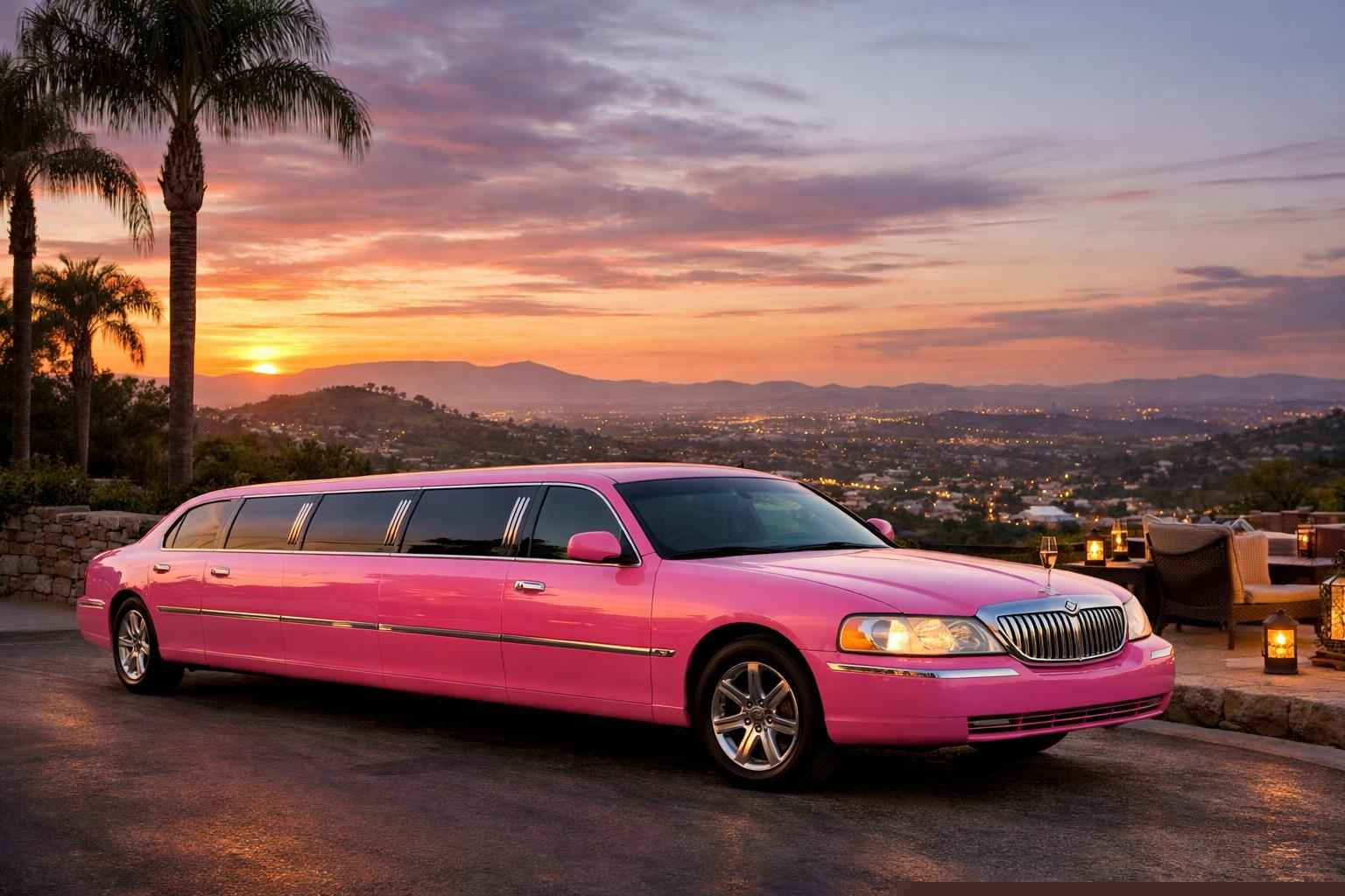 Pink Limo Service Vista CA