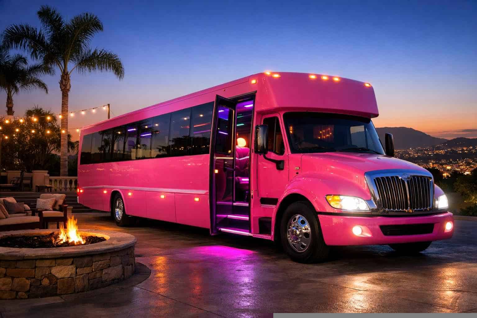 Pink Party Bus Service La Mesa CA