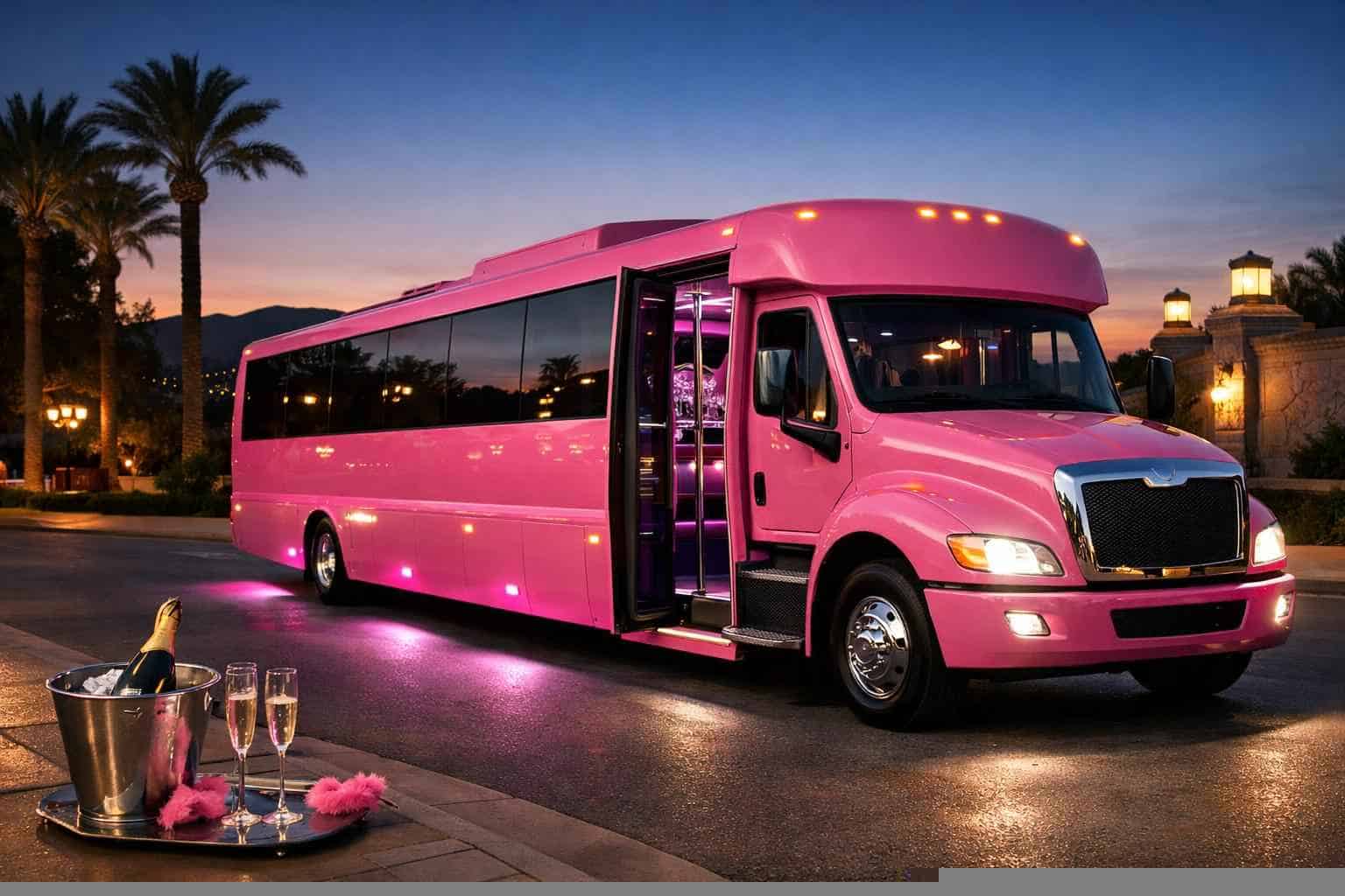 Pink Party Bus Service Poway CA