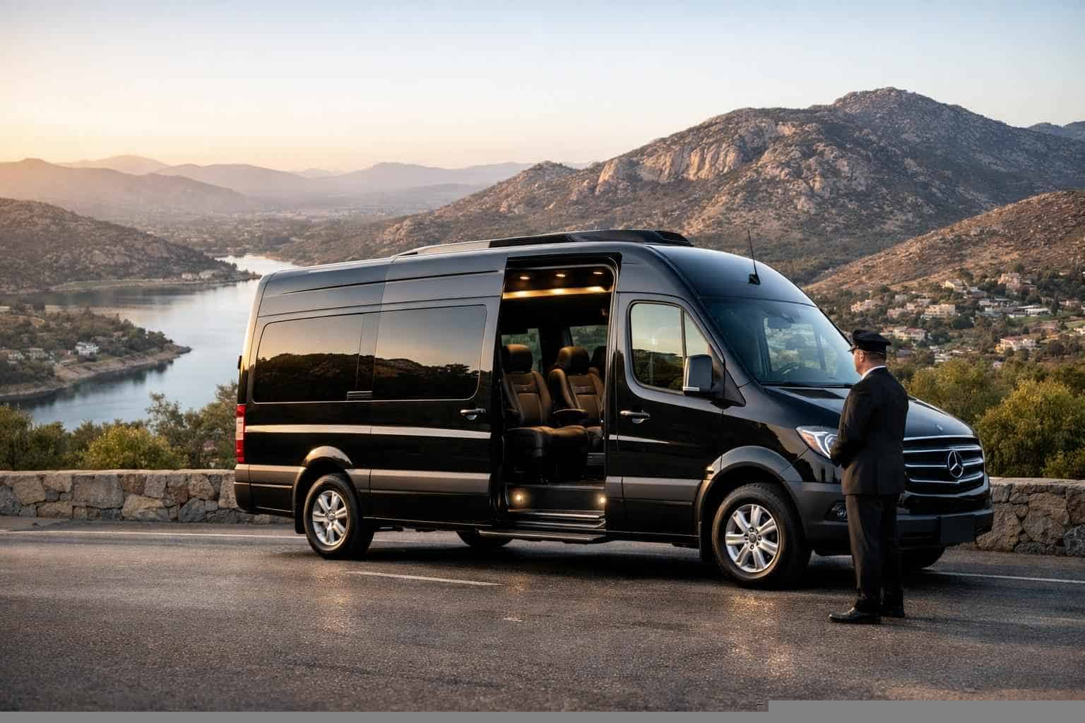 Poway CA Passenger Van with Driver