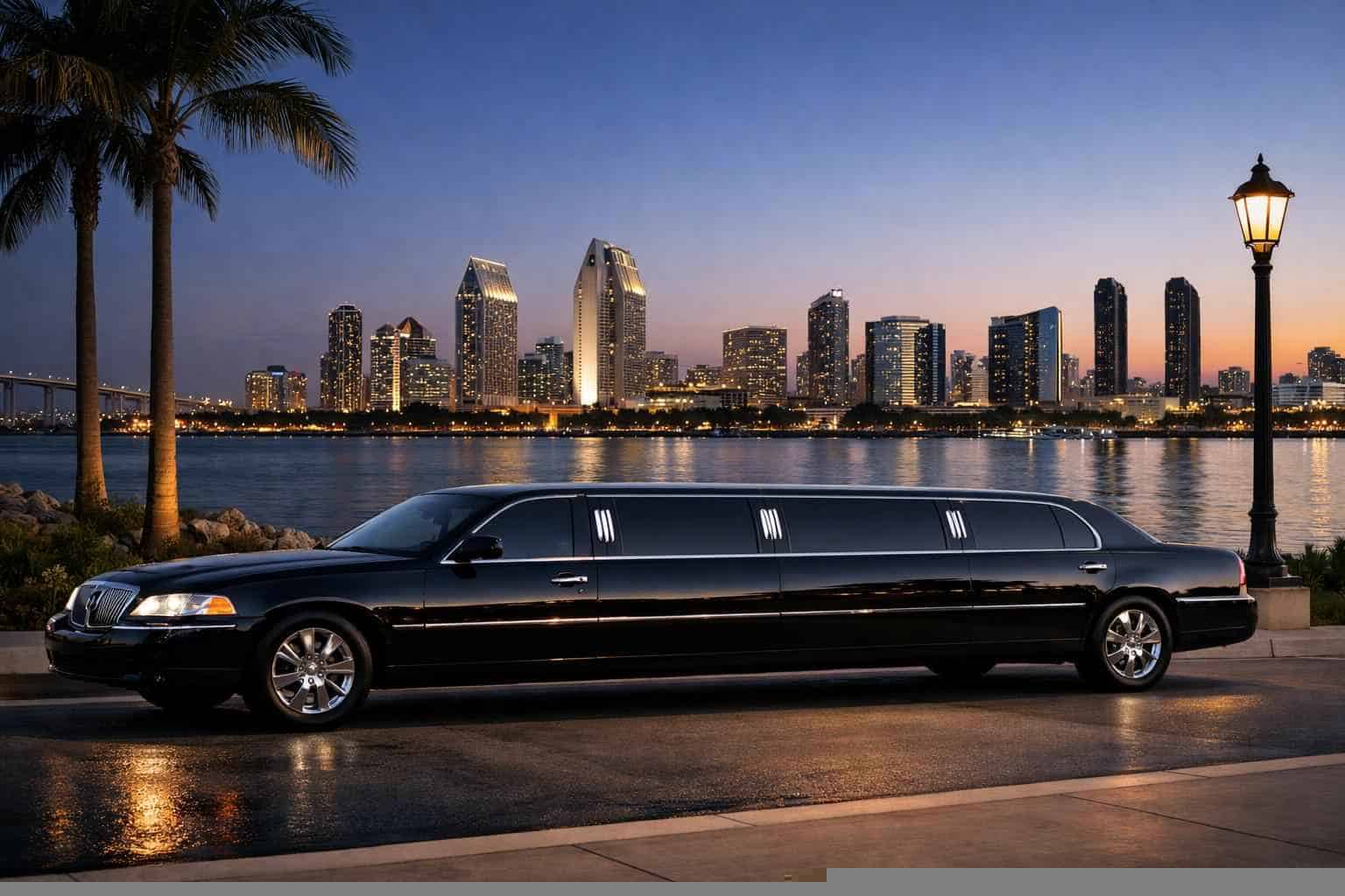 San Diego CA Black Limo Rental