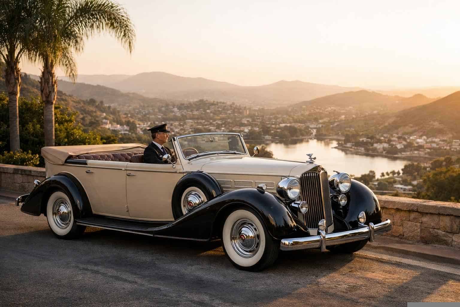 San Marcos CA Antique Vehicle Rental with Driver