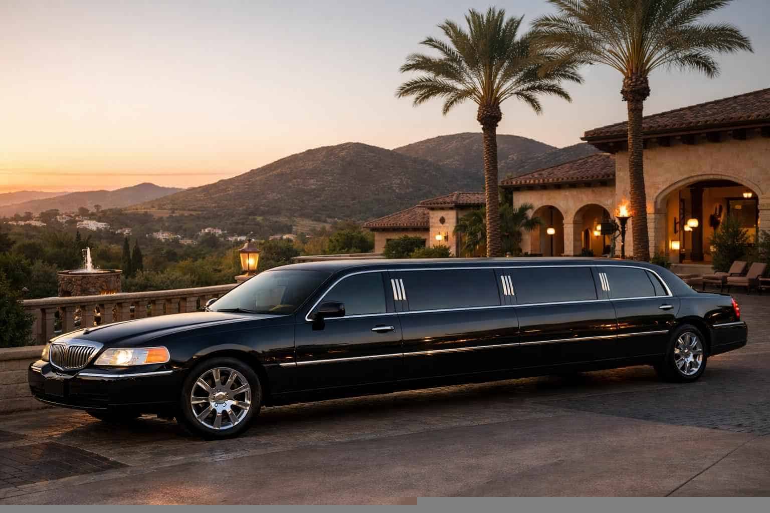 San Marcos CA Black Limo Rental
