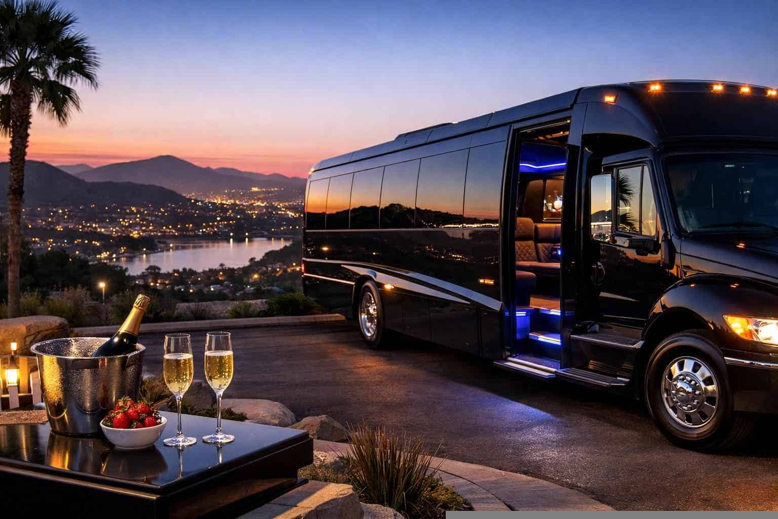 San Marcos CA Limo Bus Rental