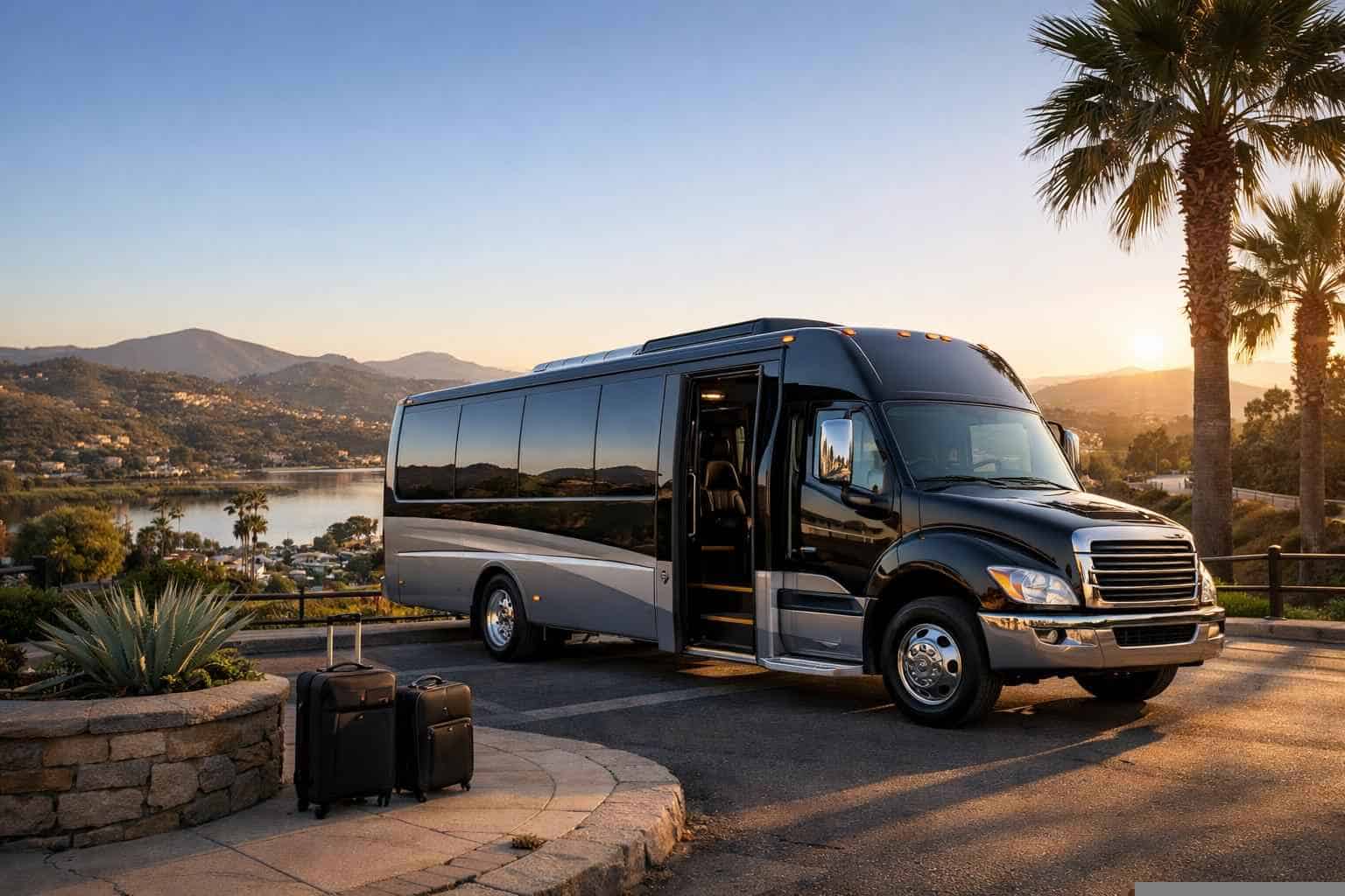 San Marcos CA Shuttle Bus Rental