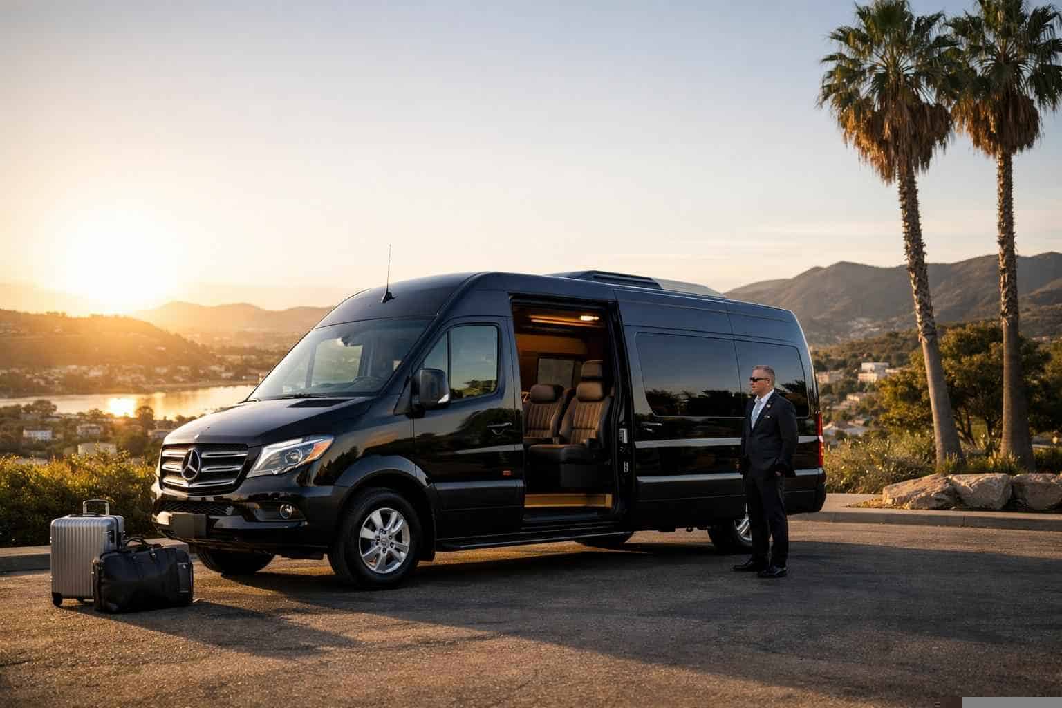 San Marcos CA Sprinter Van Rental with Driver