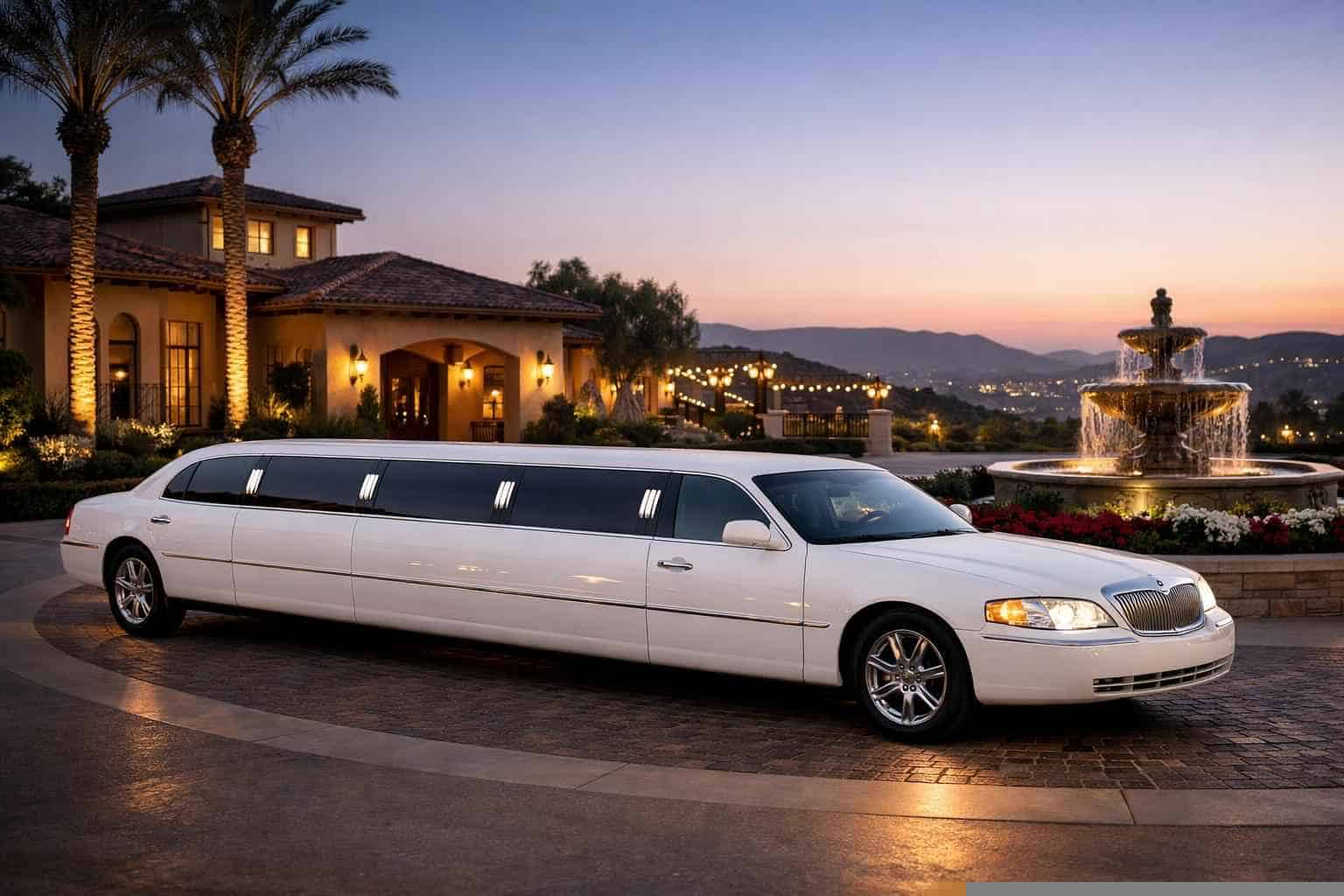 San Marcos CA White Limo Rental