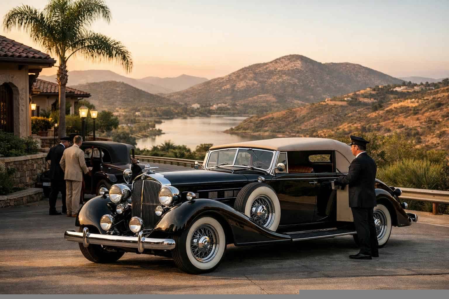 Santee CA Antique Vehicle Rental With Driver