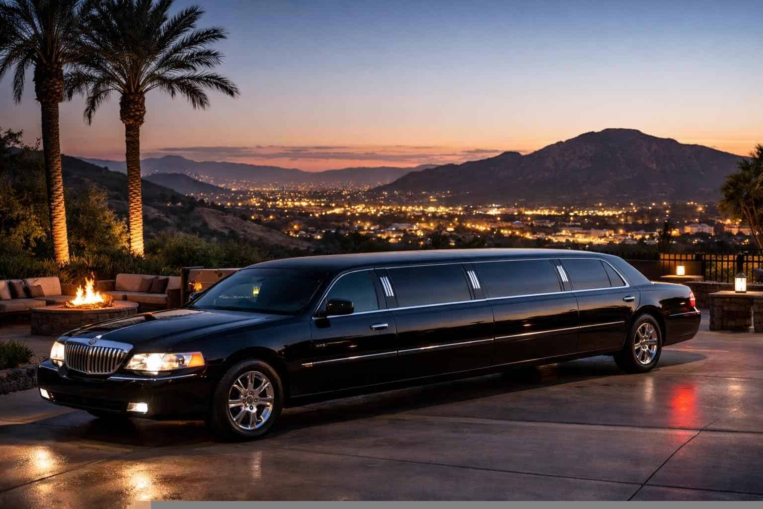 Santee CA Black Limo Rental