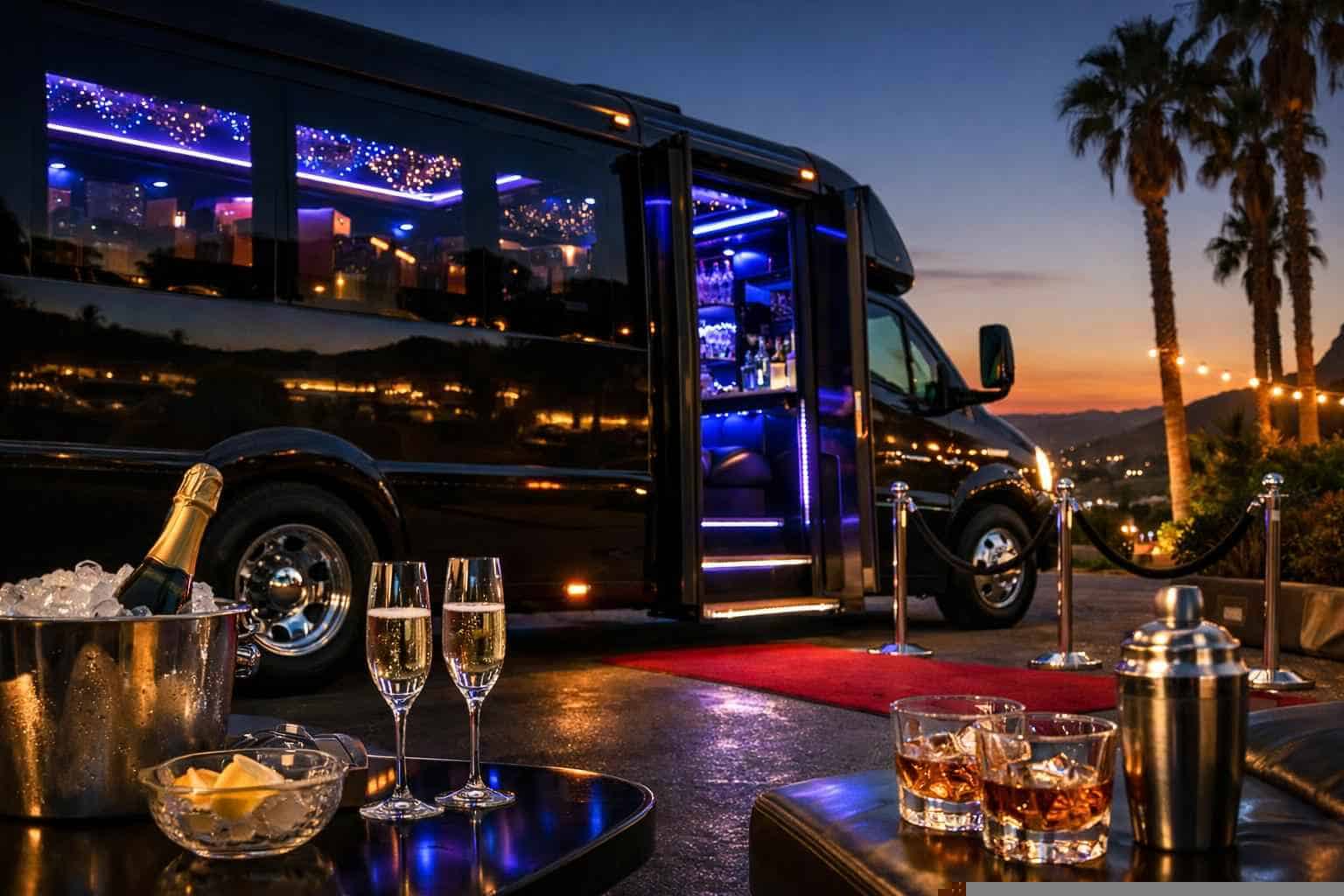 Santee CA Party Bus Rental