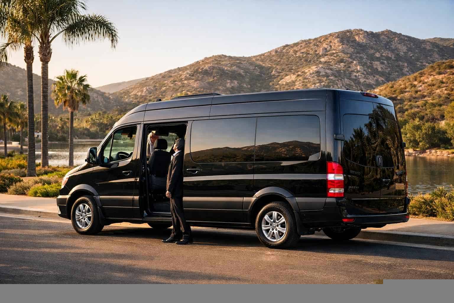 Santee CA Passenger Van with Driver