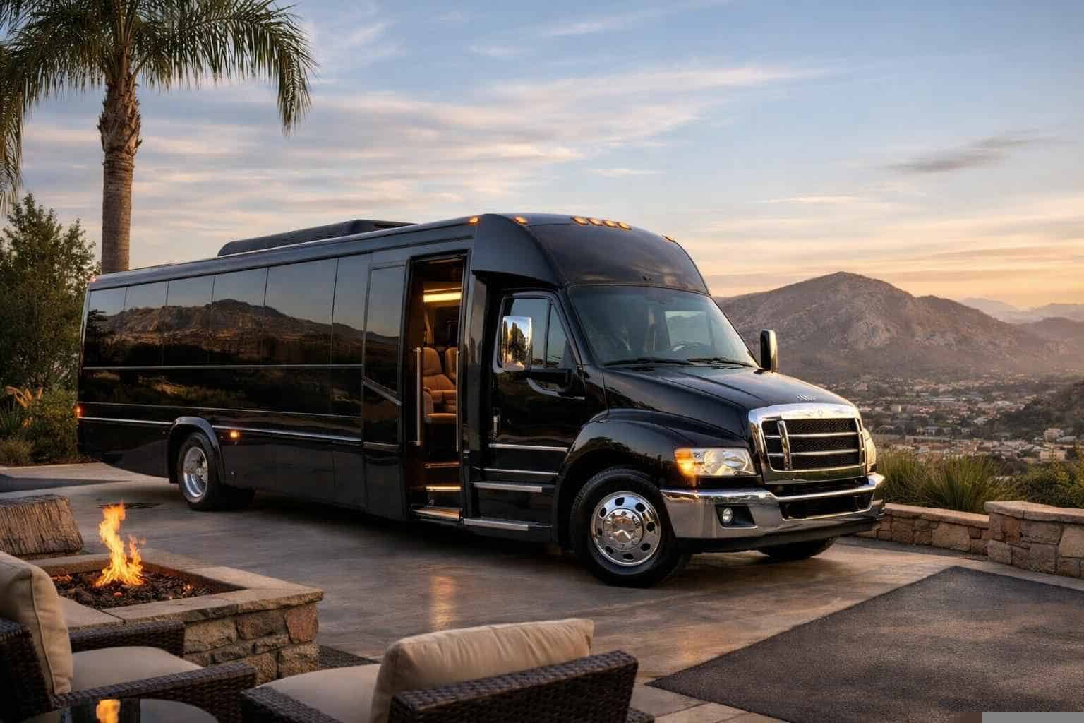 Santee CA Shuttle Bus Rental