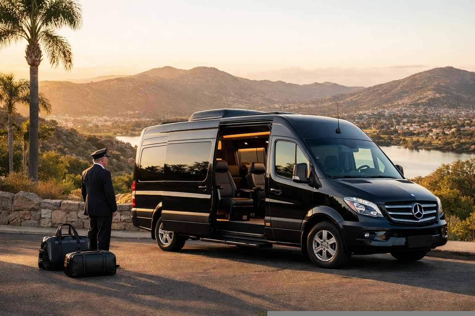 Santee CA Sprinter Van Rental with Driver