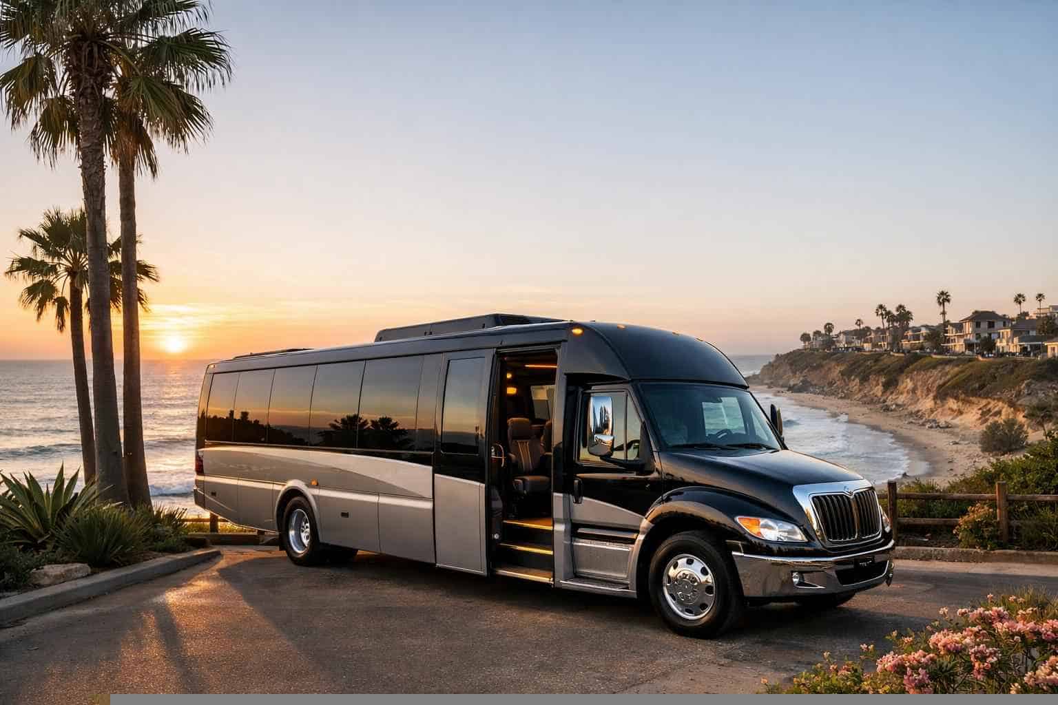 Shuttle Bus Rental Encinitas CA