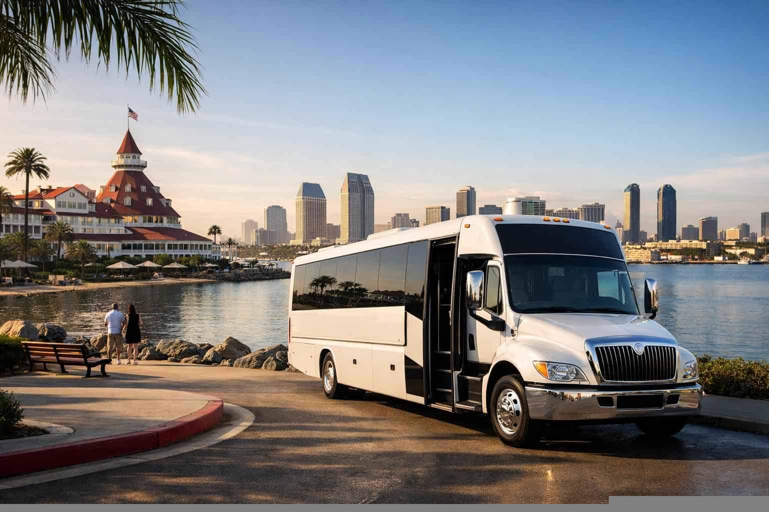 Shuttle Bus Rental Near Me Coronado CA