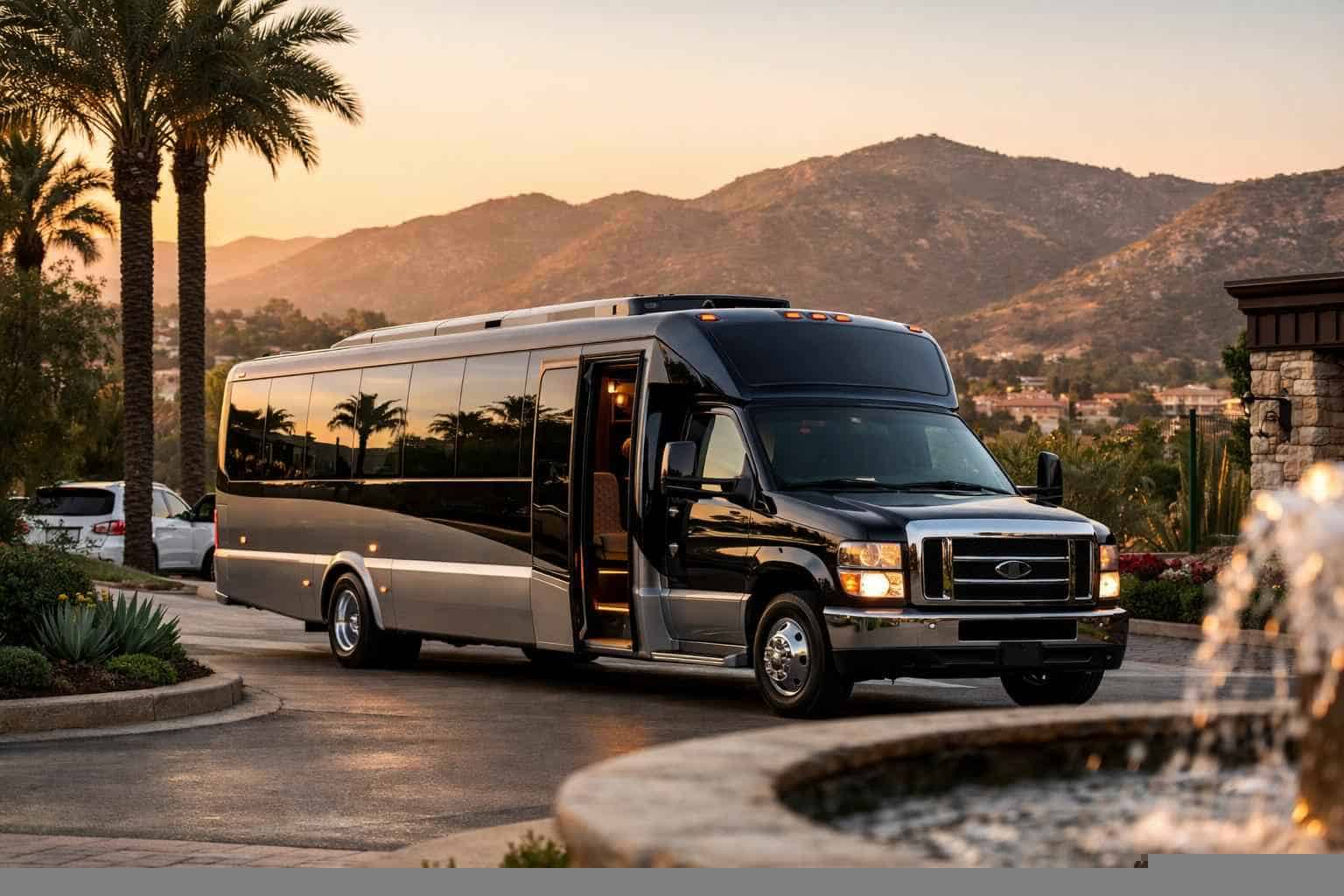 Shuttle Bus Rental Near Me Escondido CA