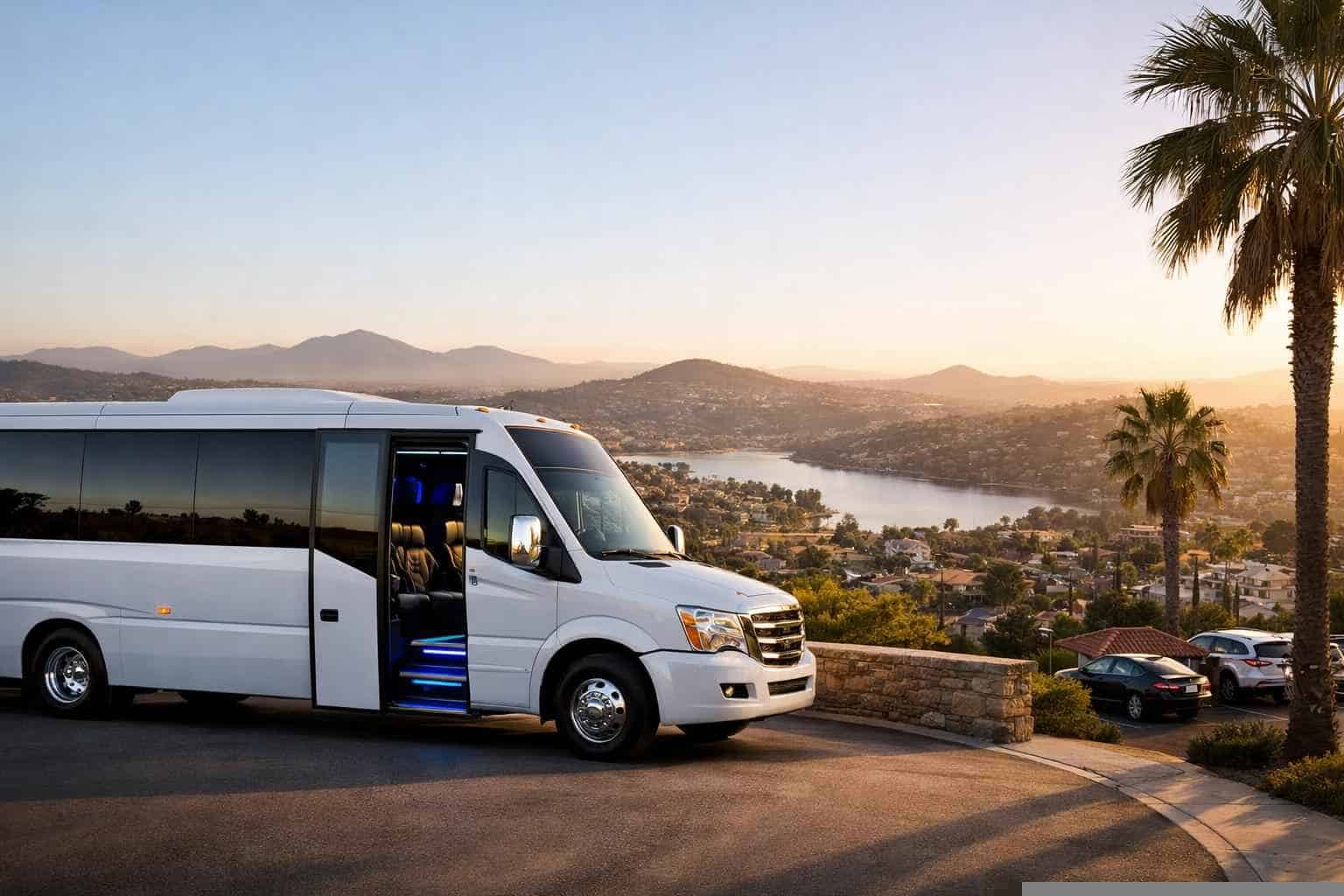 Shuttle Bus Rental Near Me La Mesa CA