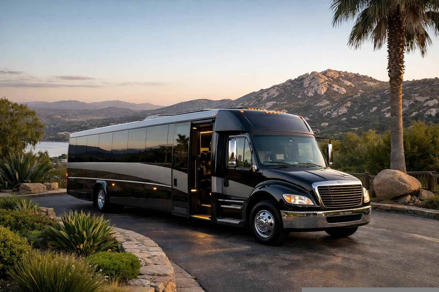 Shuttle Bus Rental Near Me Poway CA