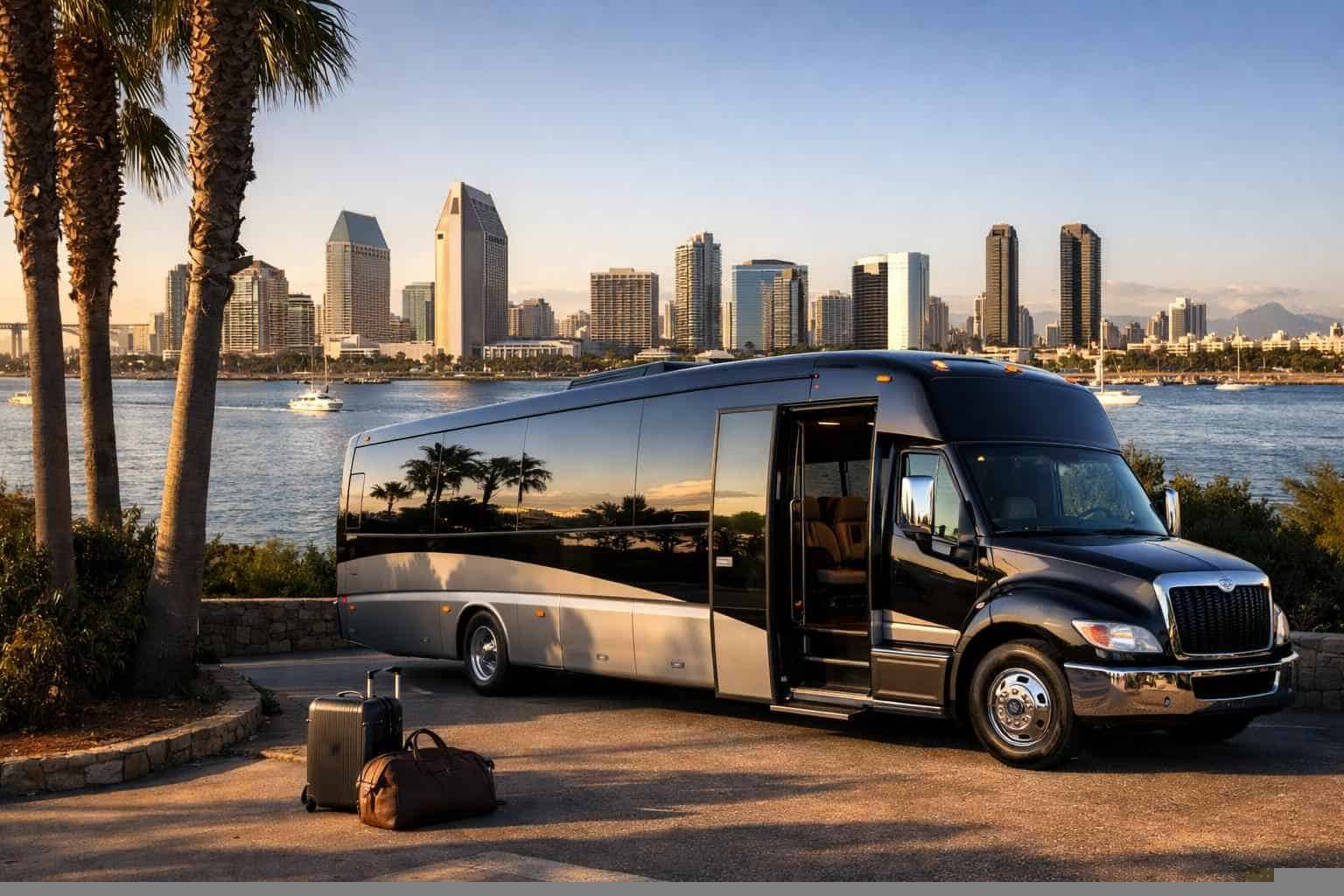 Shuttle Bus Rental Near Me San Diego CA