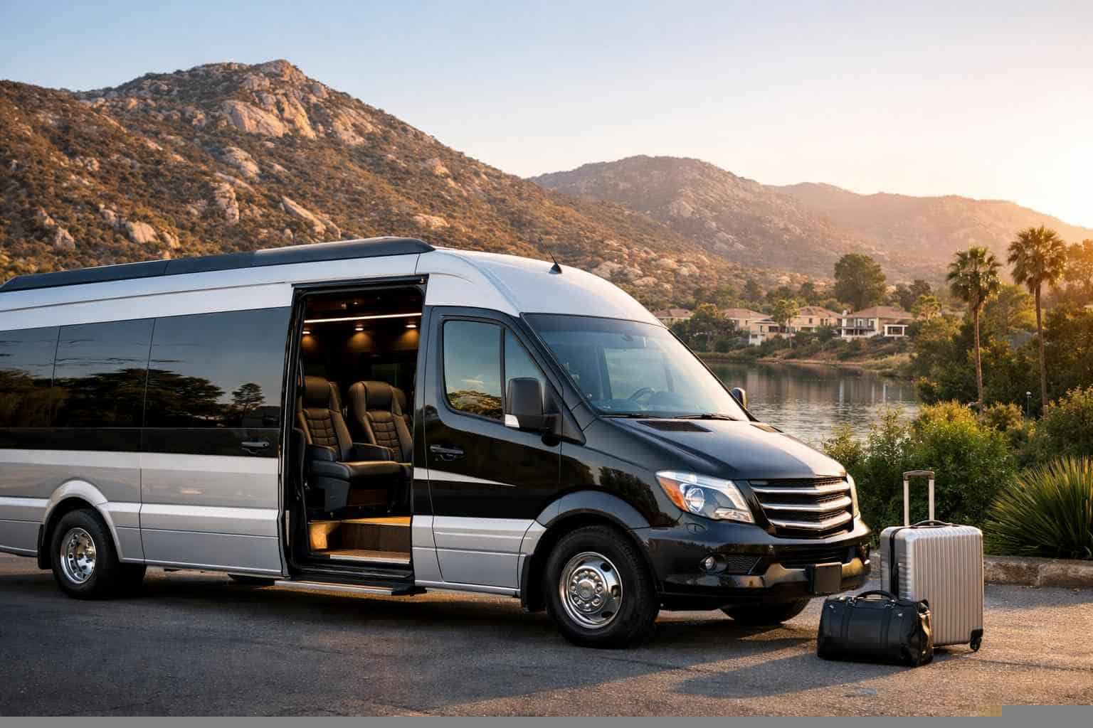 Shuttle Bus Rental Near Me Santee CA