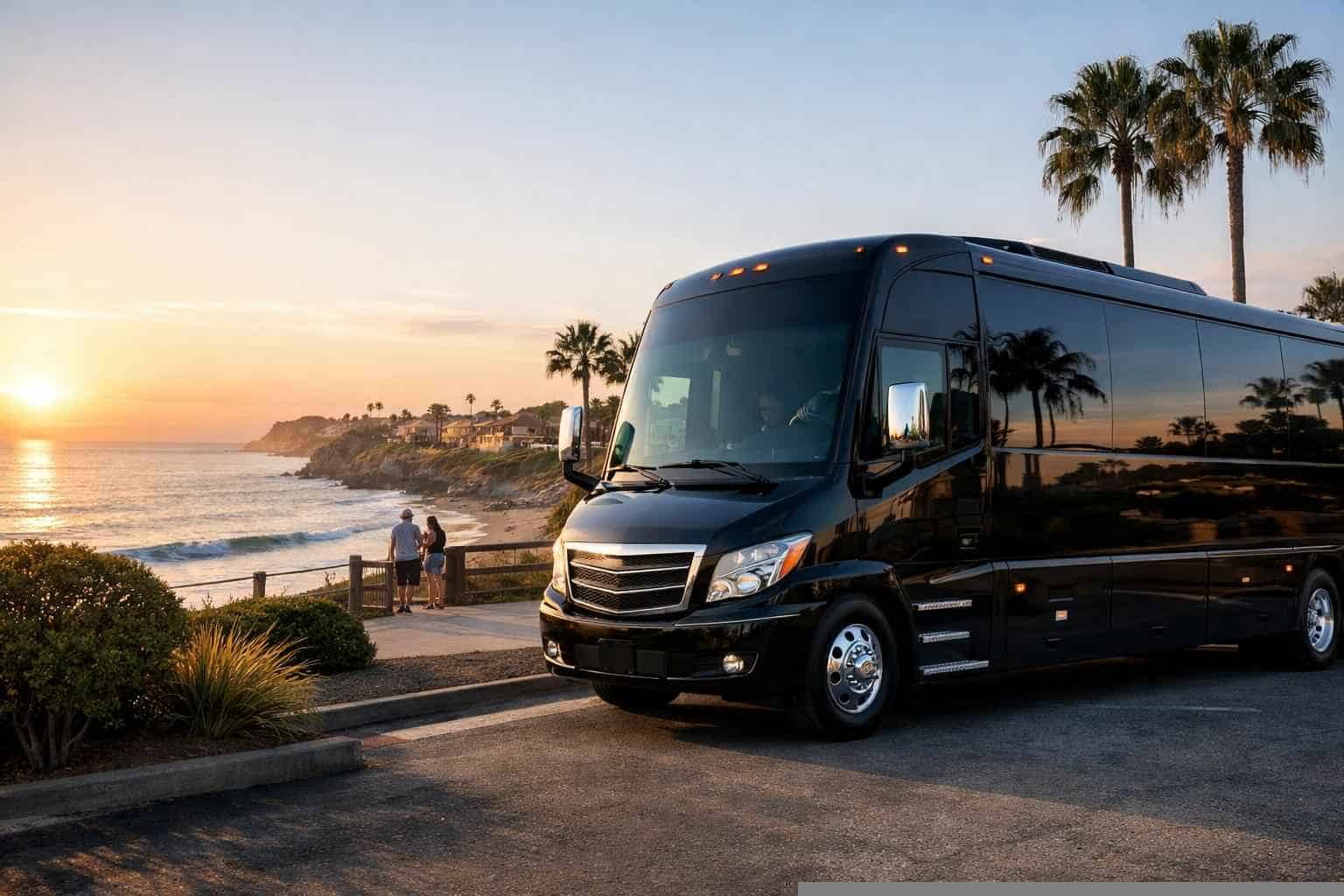 Shuttle Bus Rental Near Me Solana Beach CA