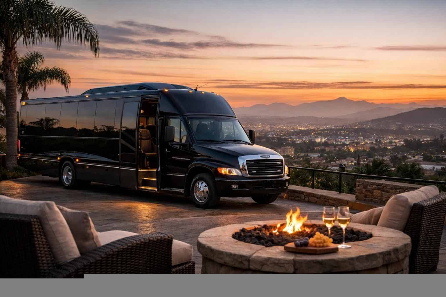 Shuttle Bus Rental Near Me Vista CA