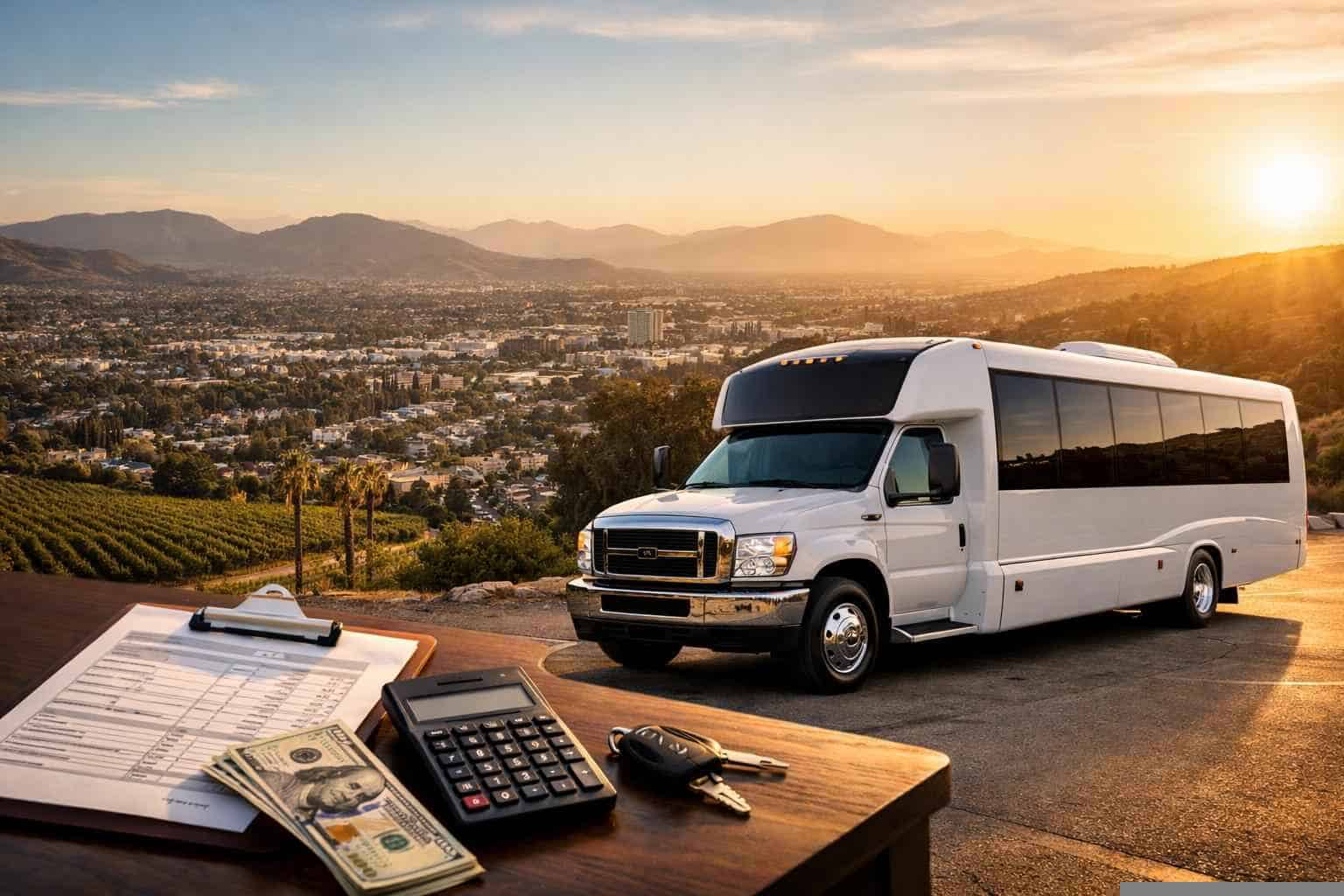 Shuttle Bus Rental Prices in Escondido CA