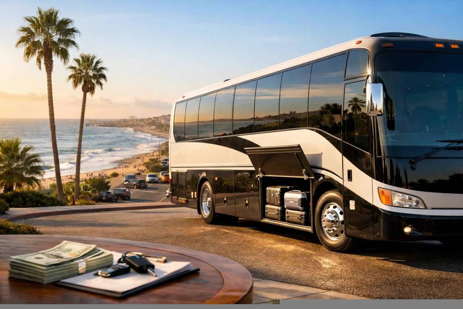 Shuttle Bus Rental Prices in Oceanside CA