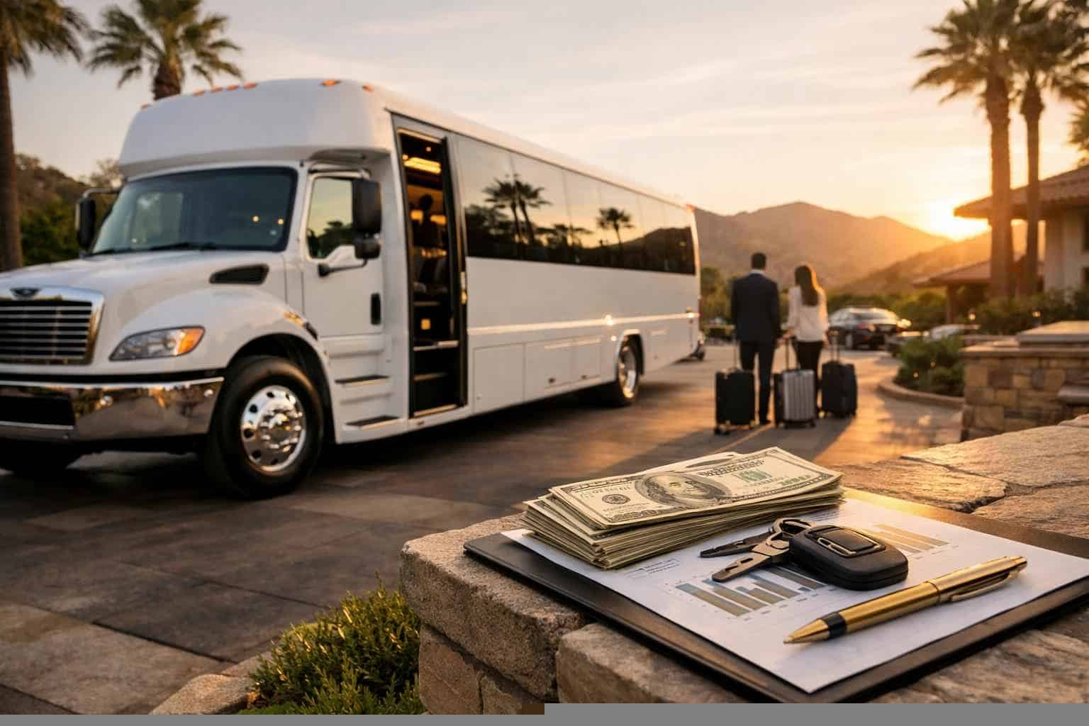 Shuttle Bus Rental Prices in Poway CA