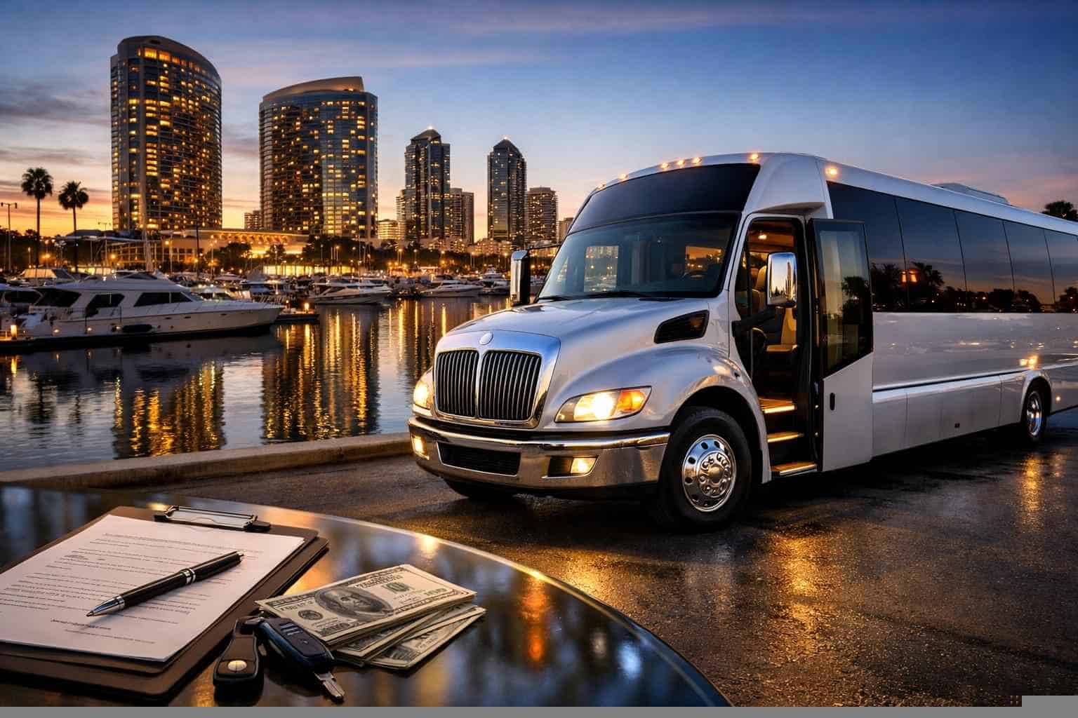 Shuttle Bus Rental Prices in San Diego CA