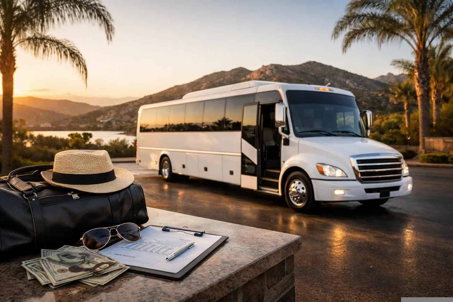 Shuttle Bus Rental Prices in Santee CA