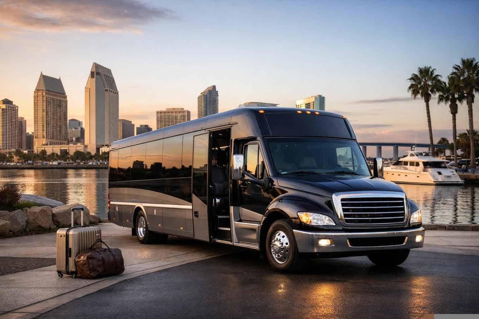 Shuttle Bus Rental San Diego CA
