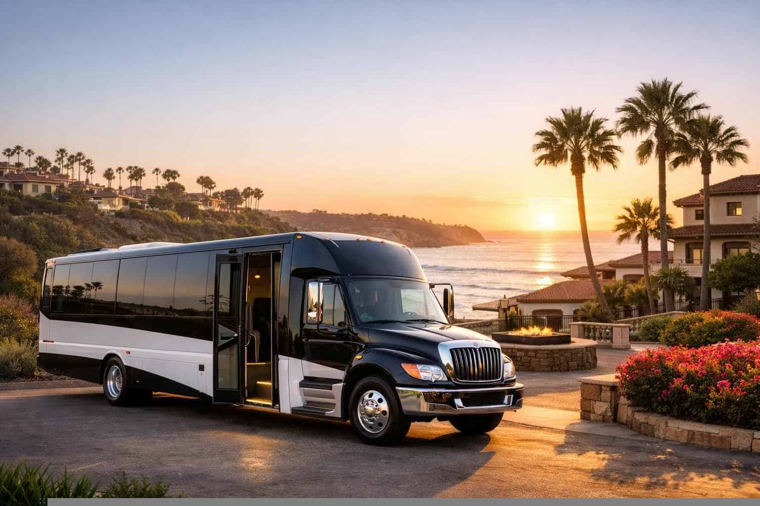 Shuttle Bus Rental Services in Del Mar