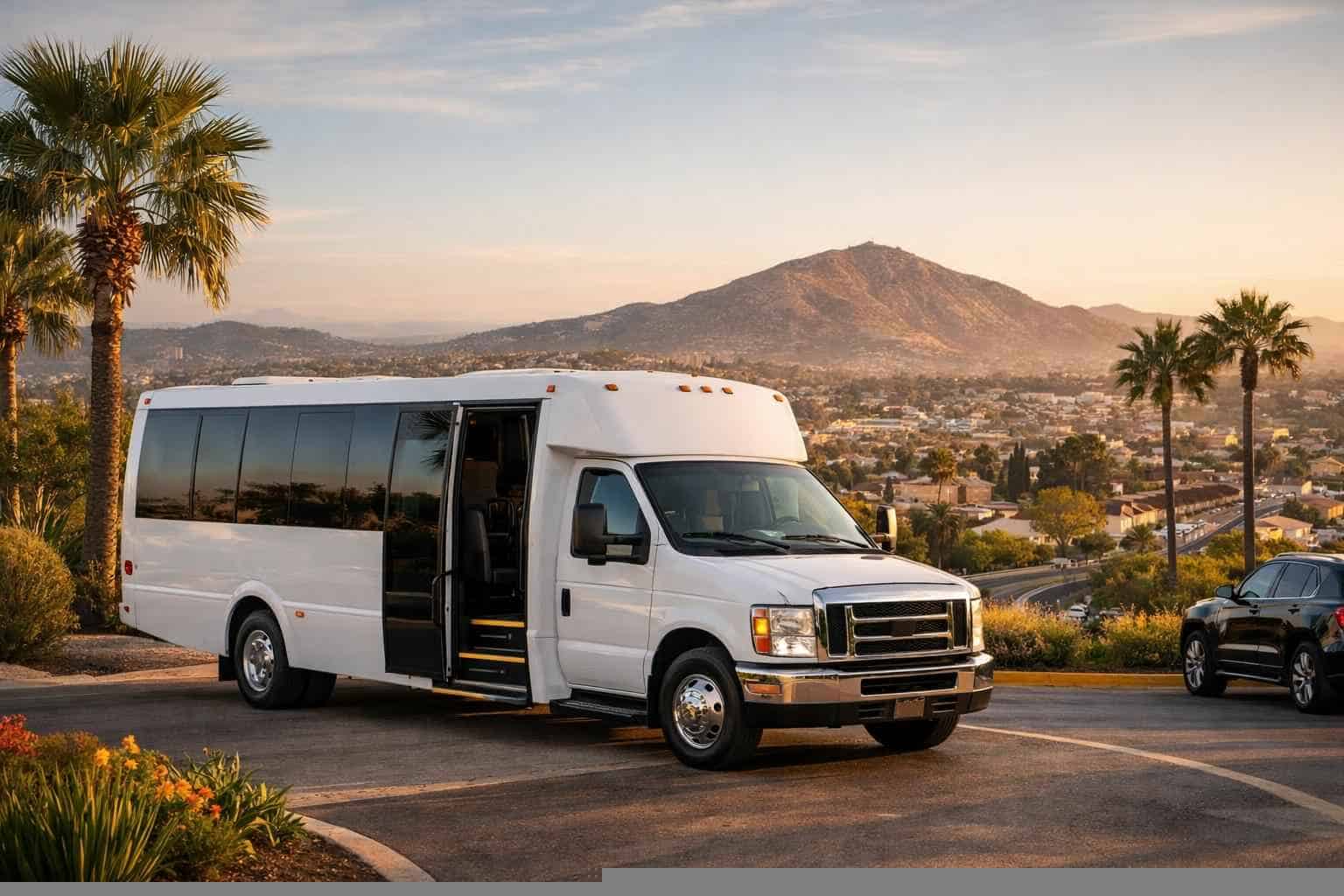 Shuttle Bus Rental Services in La Mesa