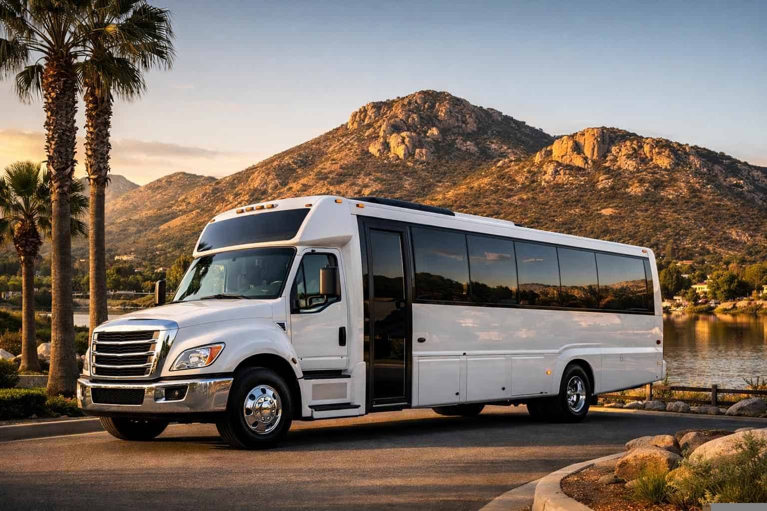 Shuttle Bus Rental Services in Santee