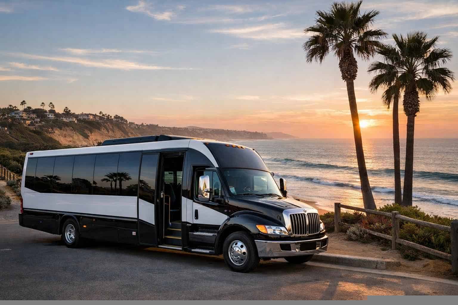 Shuttle Bus Rental Services in Solana Beach