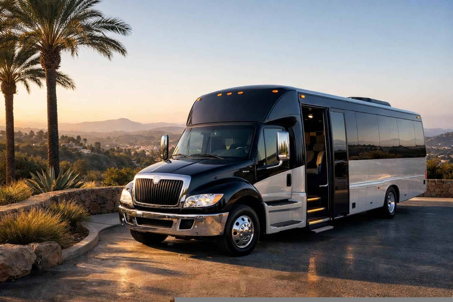 Shuttle Bus Rental Services in Vista