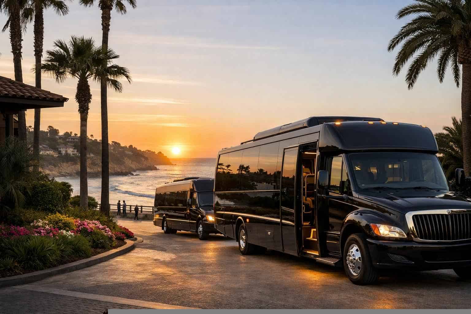 Shuttle Buses in Del Mar California