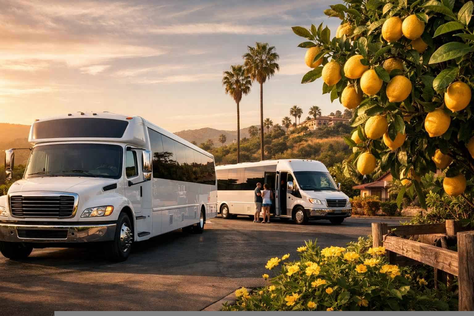 Shuttle Buses in Lemon Grove California