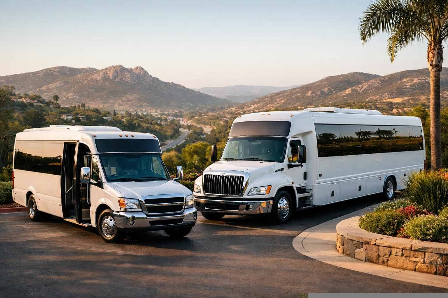 Shuttle Buses in Poway California