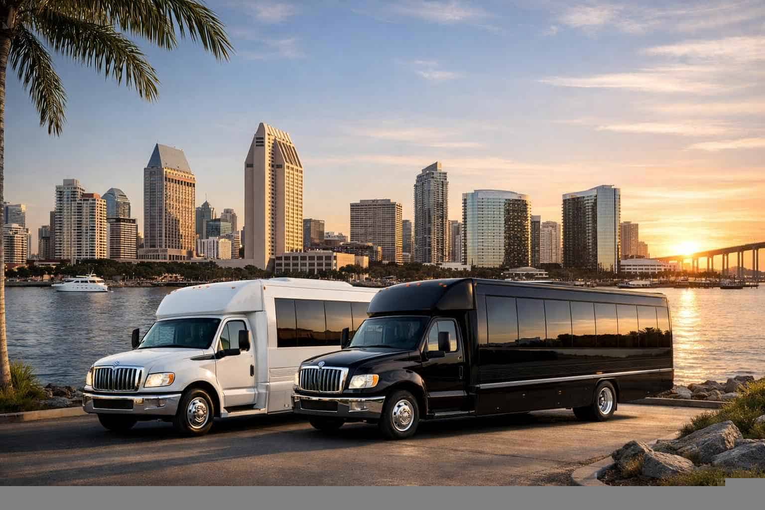 Shuttle Buses in San Diego California