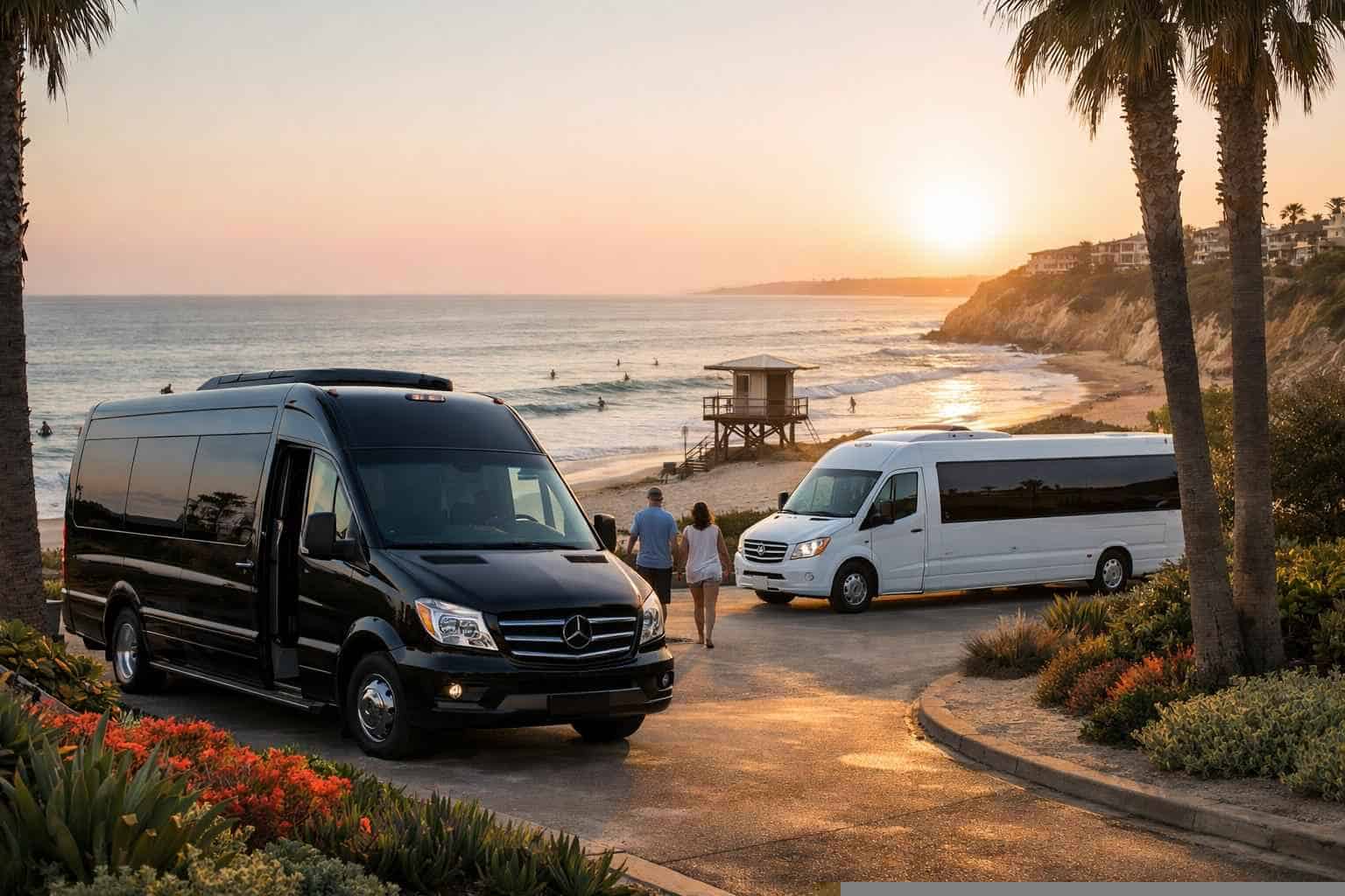 Shuttle Buses in Solana Beach California