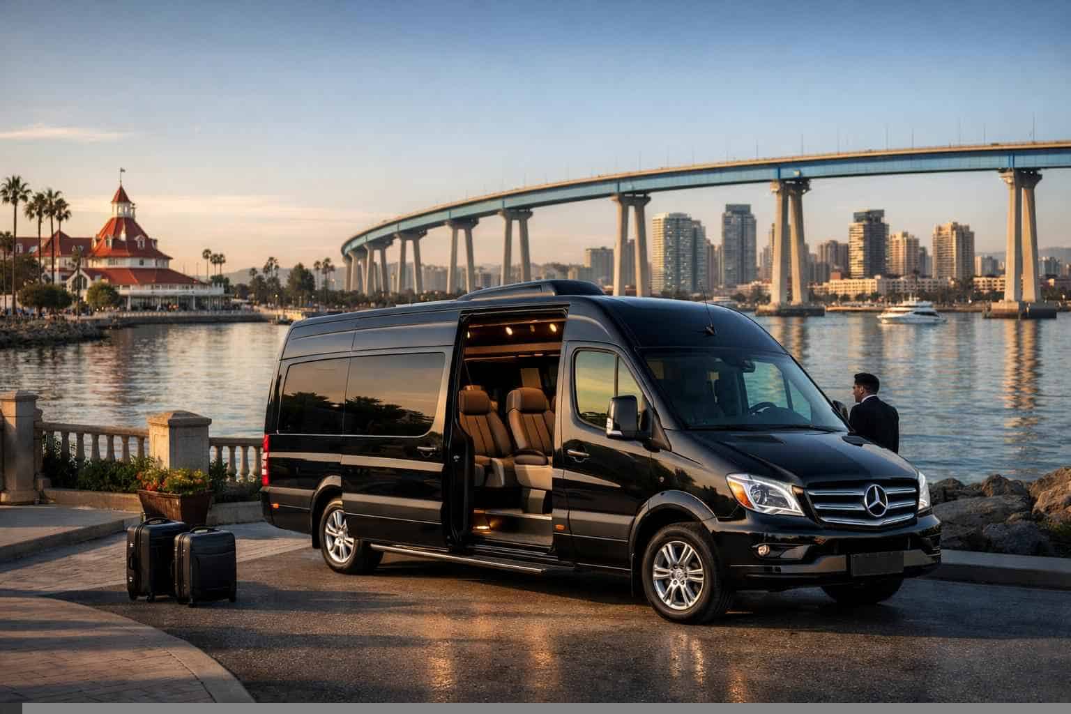 Sprinter Van Rental with Driver Coronado CA