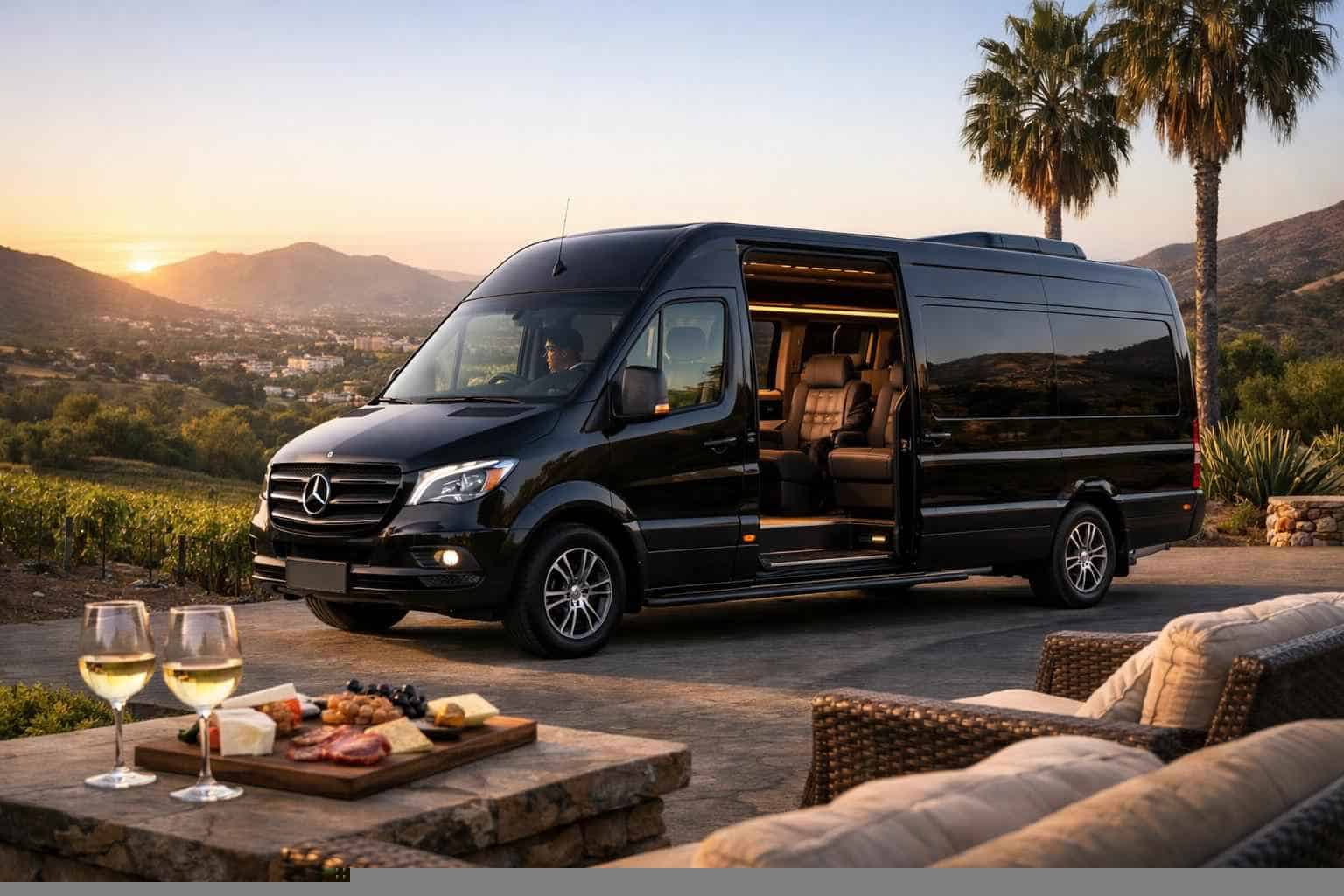 Sprinter Van Rental with Driver Escondido CA