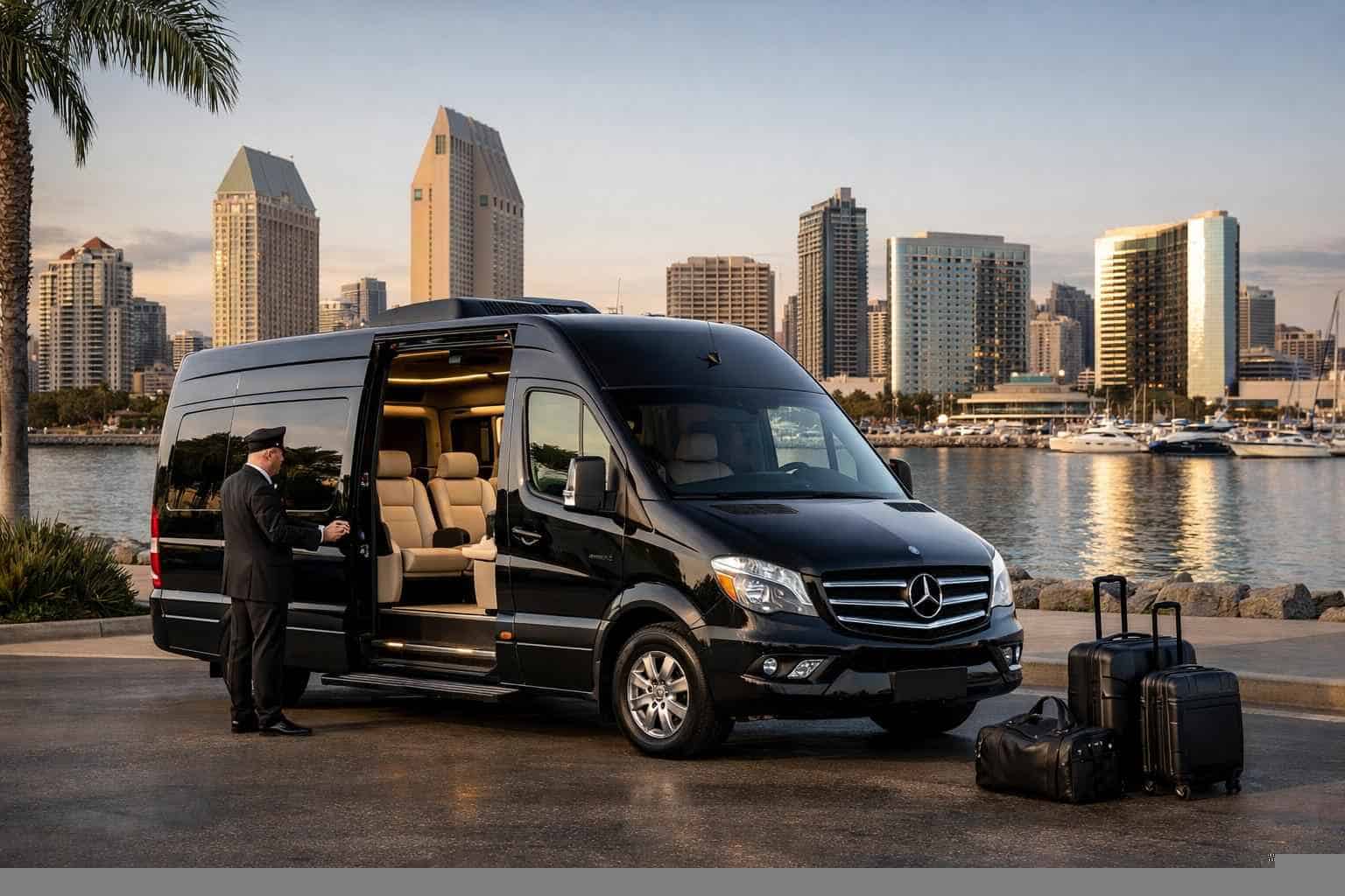 Sprinter Van Rental with Driver National City CA
