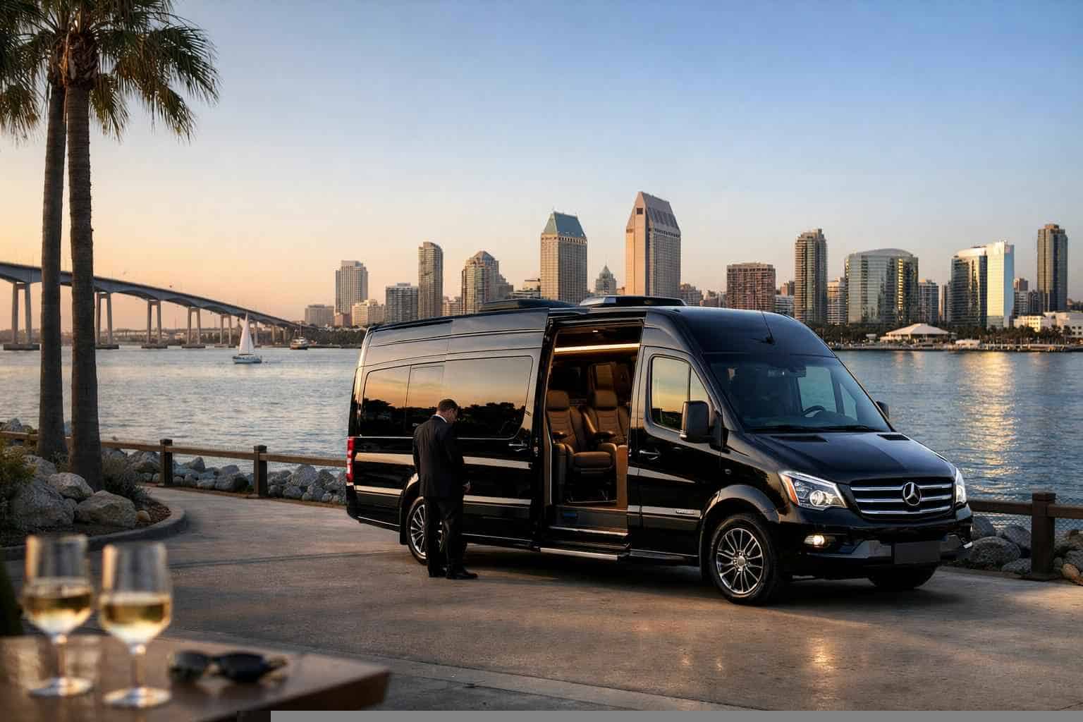Sprinter Van Rental with Driver Near Me Coronado CA