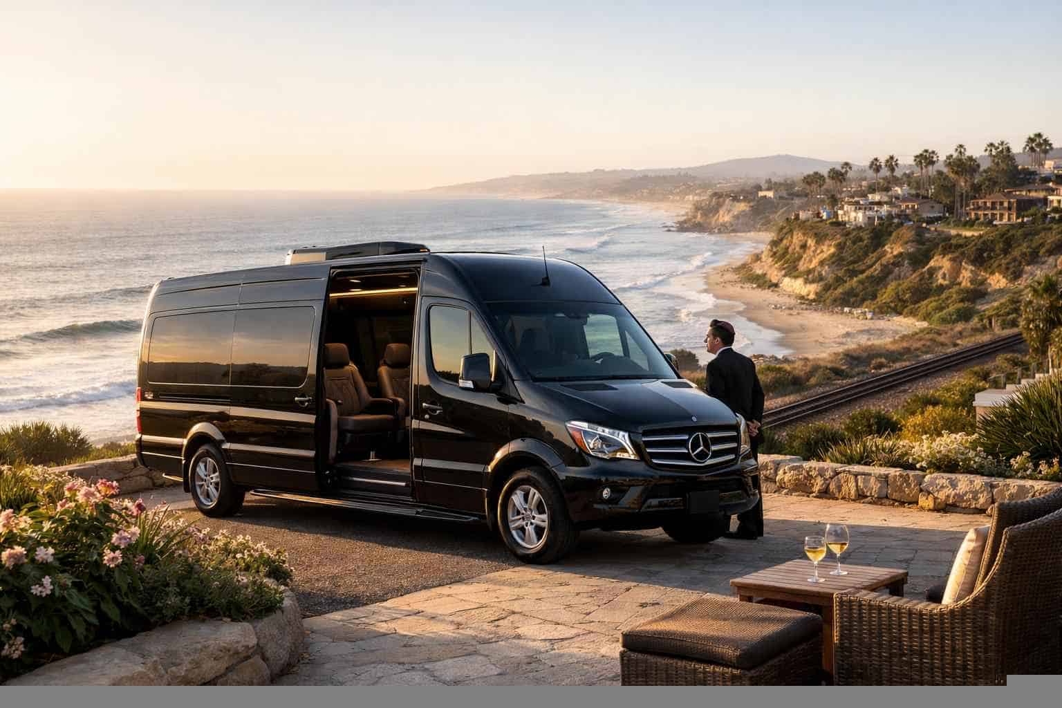 Sprinter Van Rental with Driver Near Me Del Mar CA